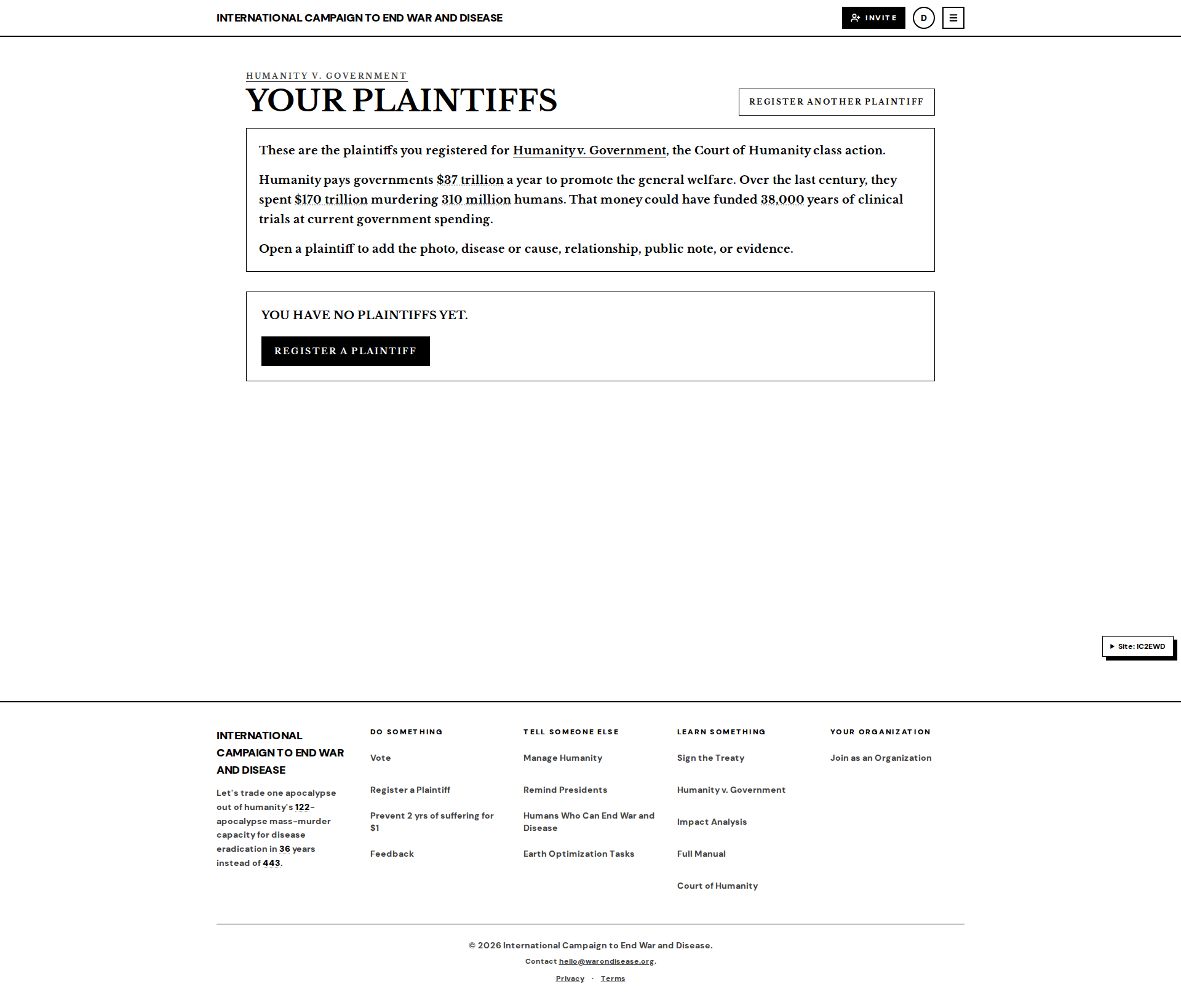 plaintiffs-manage default Before: main