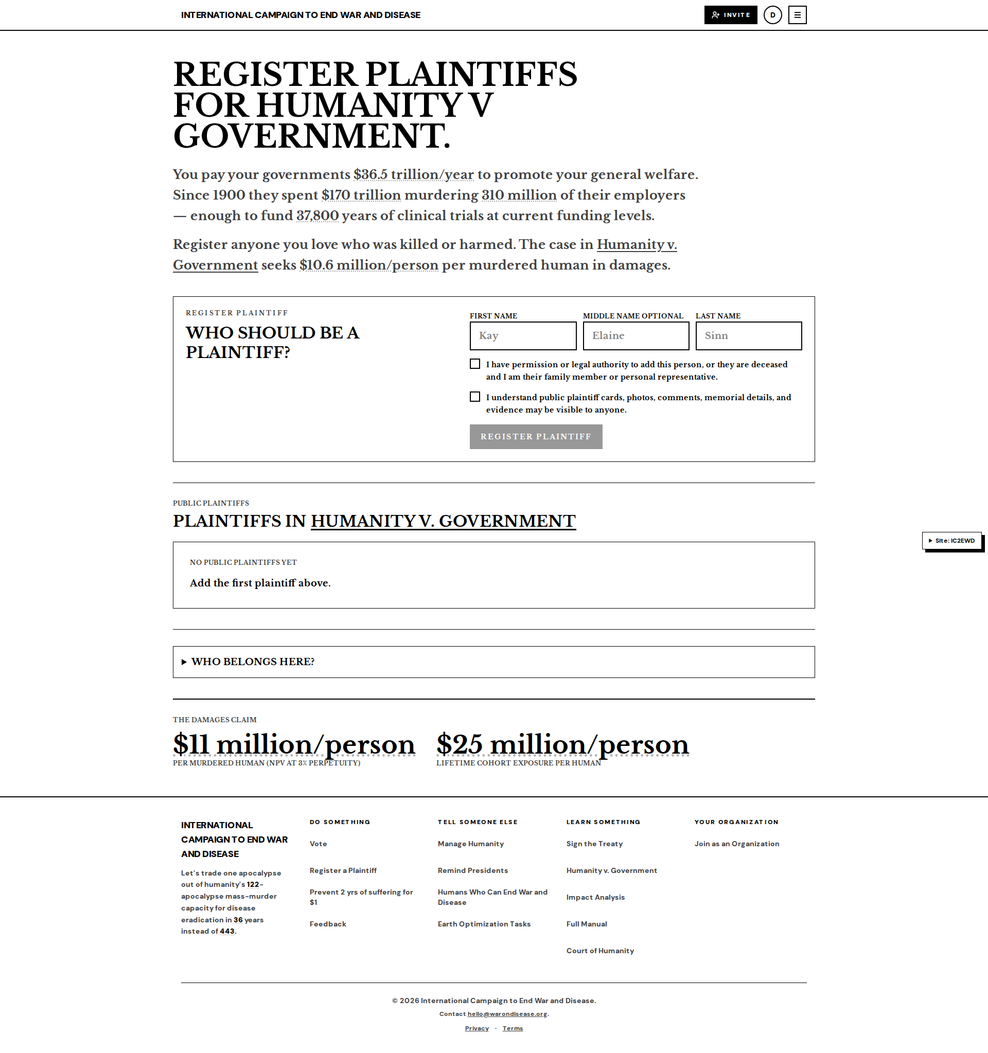 plaintiffs-auth default After: pull request
