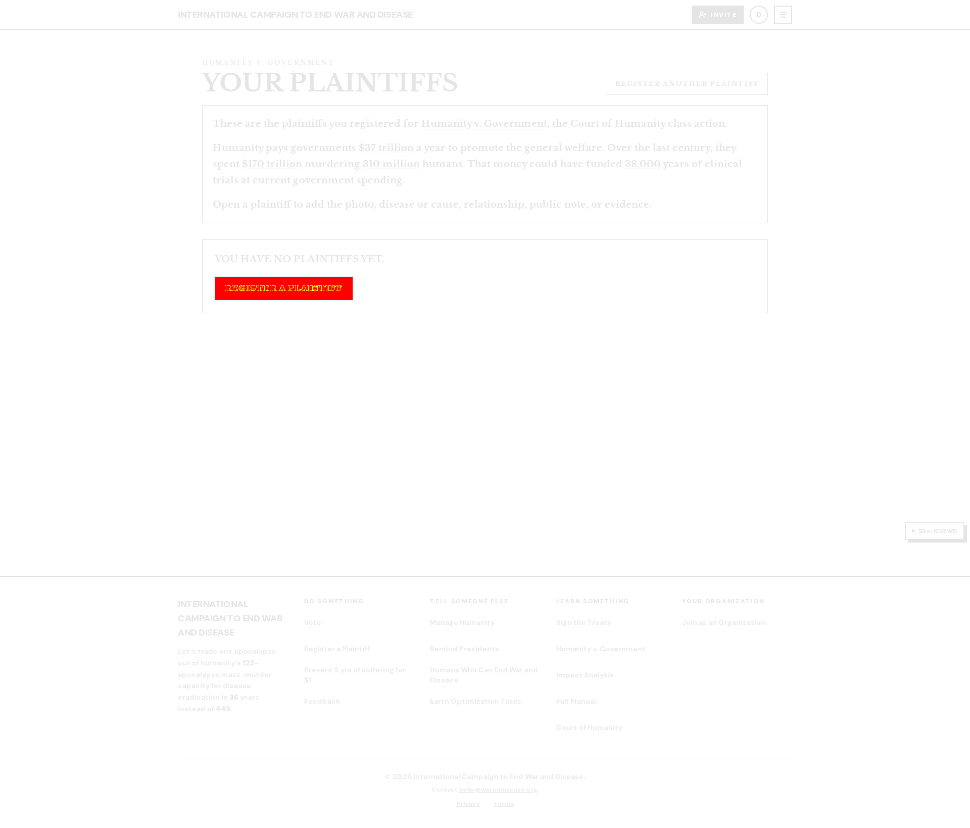 plaintiffs-manage default diff overlay