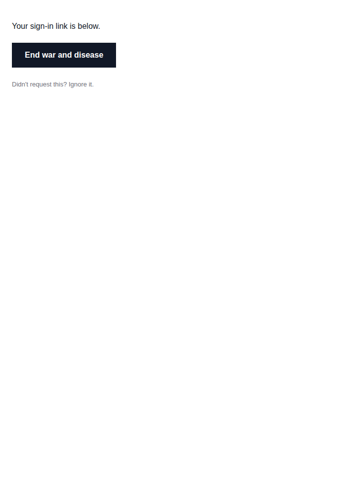email-magic-link default Before: main