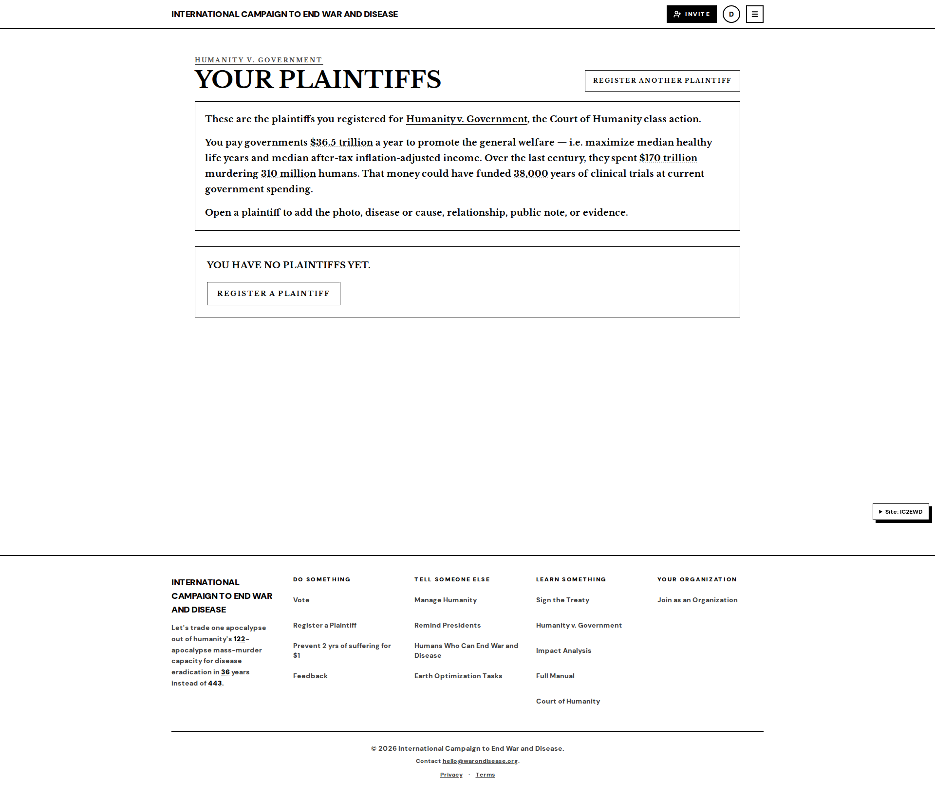 plaintiffs-manage default Before: main
