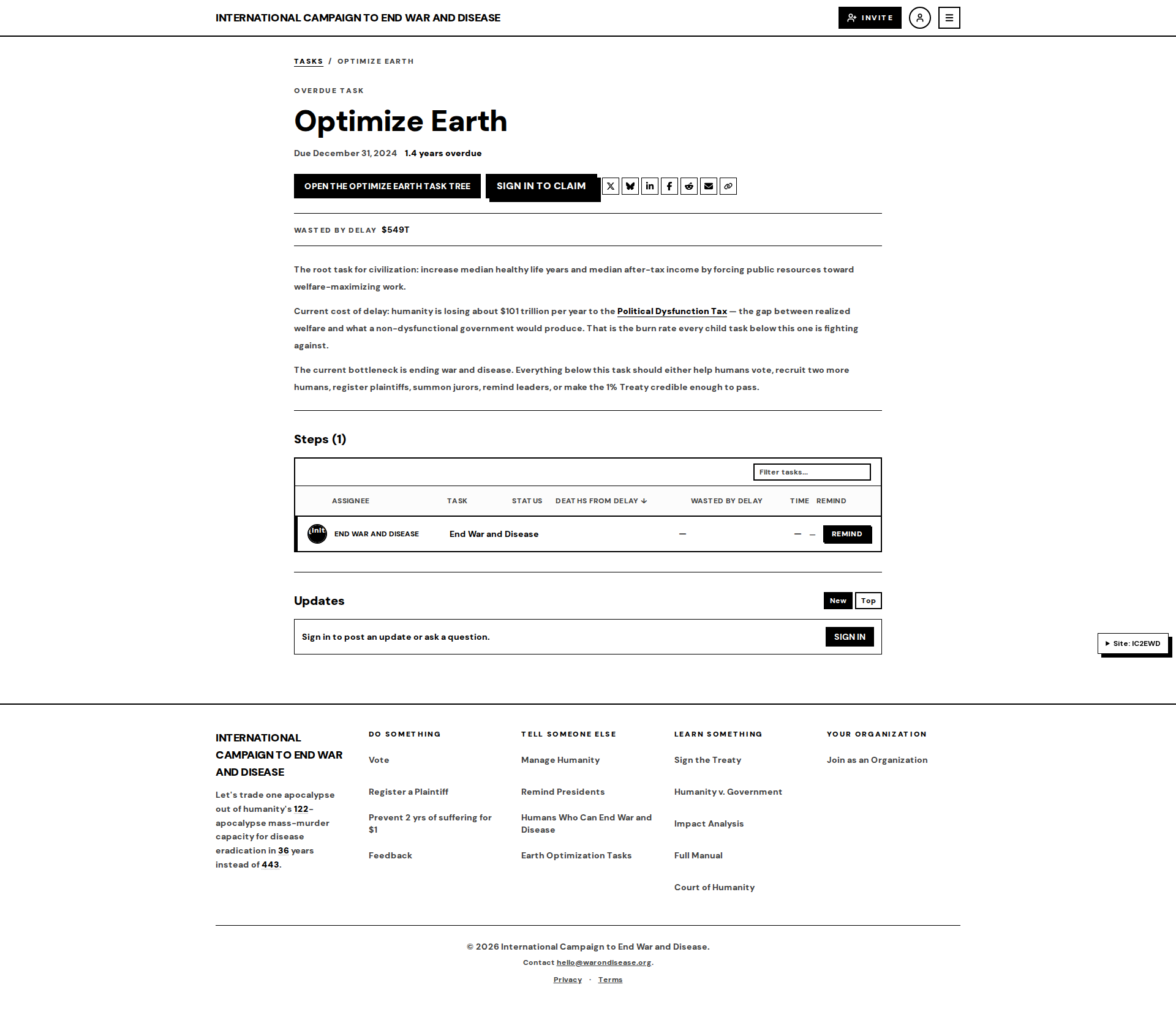 task-optimize-earth default Before: main