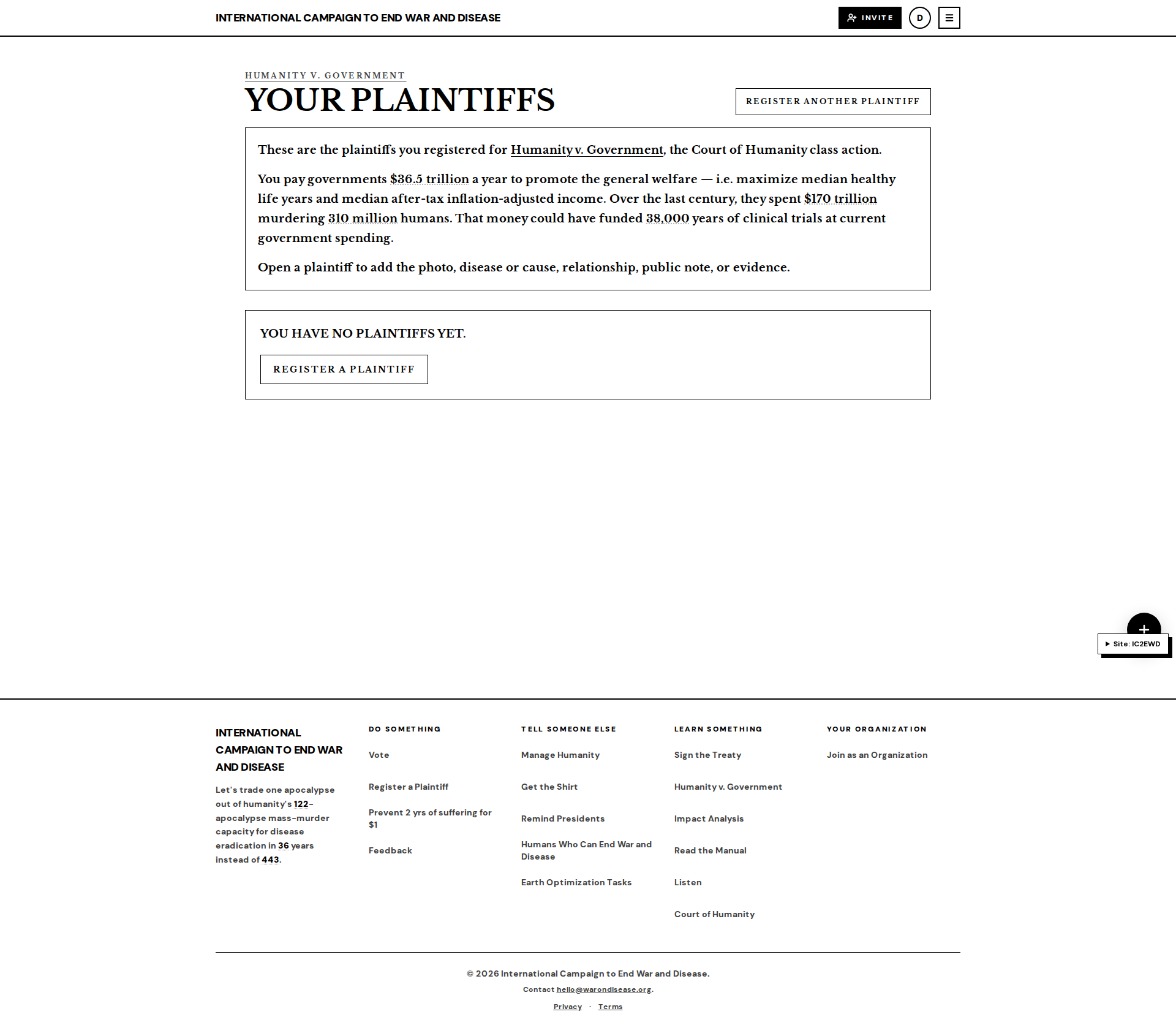 plaintiffs-manage default Before: main